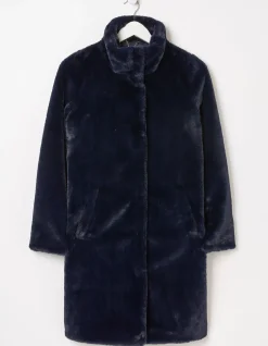 Women FatFace Coats & Jackets|Freya Faux Fur Long Coat
