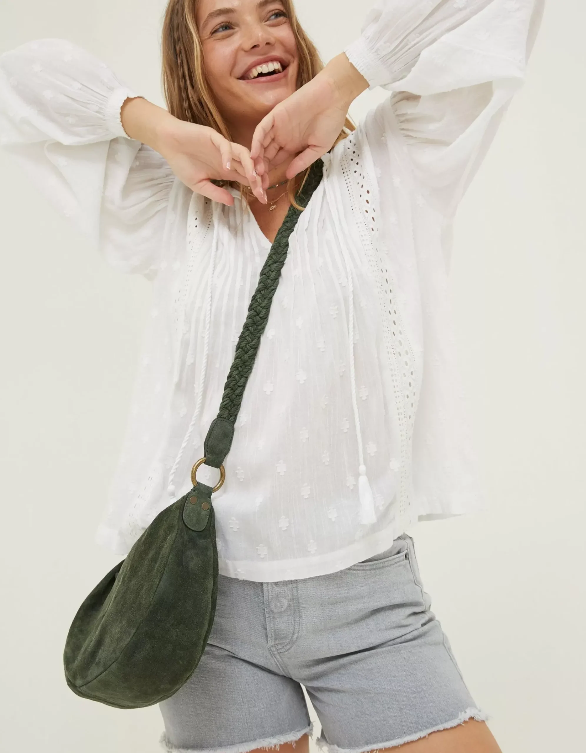 Women FatFace Shirts & Blouses|Freya Lace Blouse