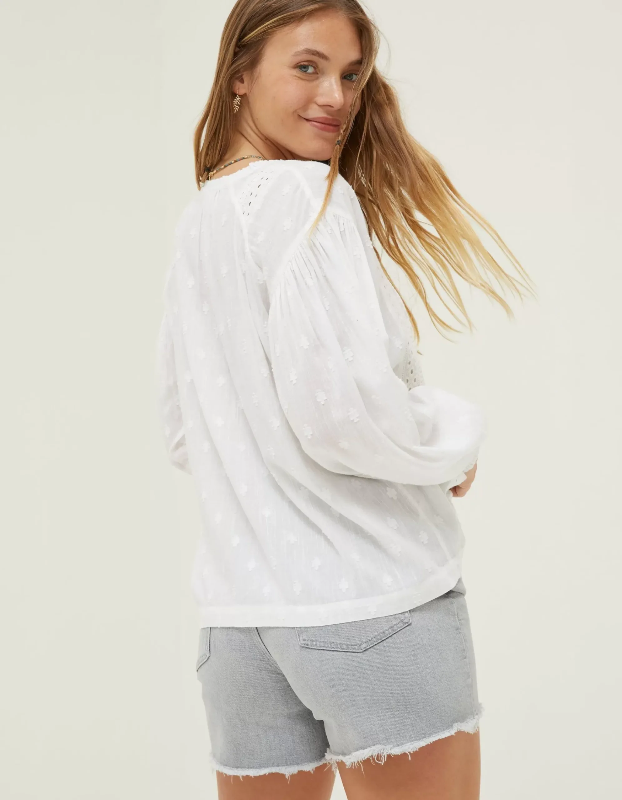 Women FatFace Shirts & Blouses|Freya Lace Blouse