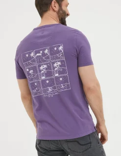 Men FatFace T-Shirts|From Bad To Worse T-Shirt