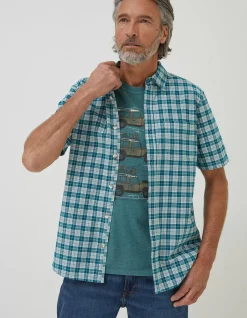 Men FatFace Shirts|Galston Check Shirt