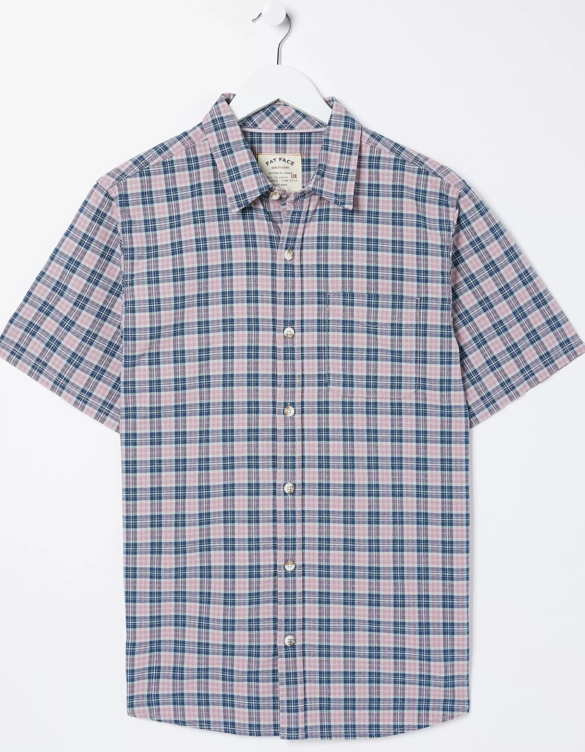 Men FatFace Shirts|Galston Check Shirt