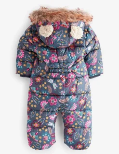 Girls FatFace View All|Garden Floral Print Snowsuit