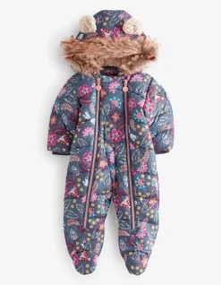 Girls FatFace View All|Garden Floral Print Snowsuit