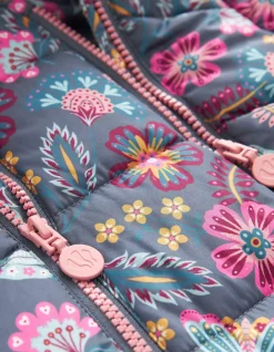 Girls FatFace View All|Garden Floral Print Snowsuit