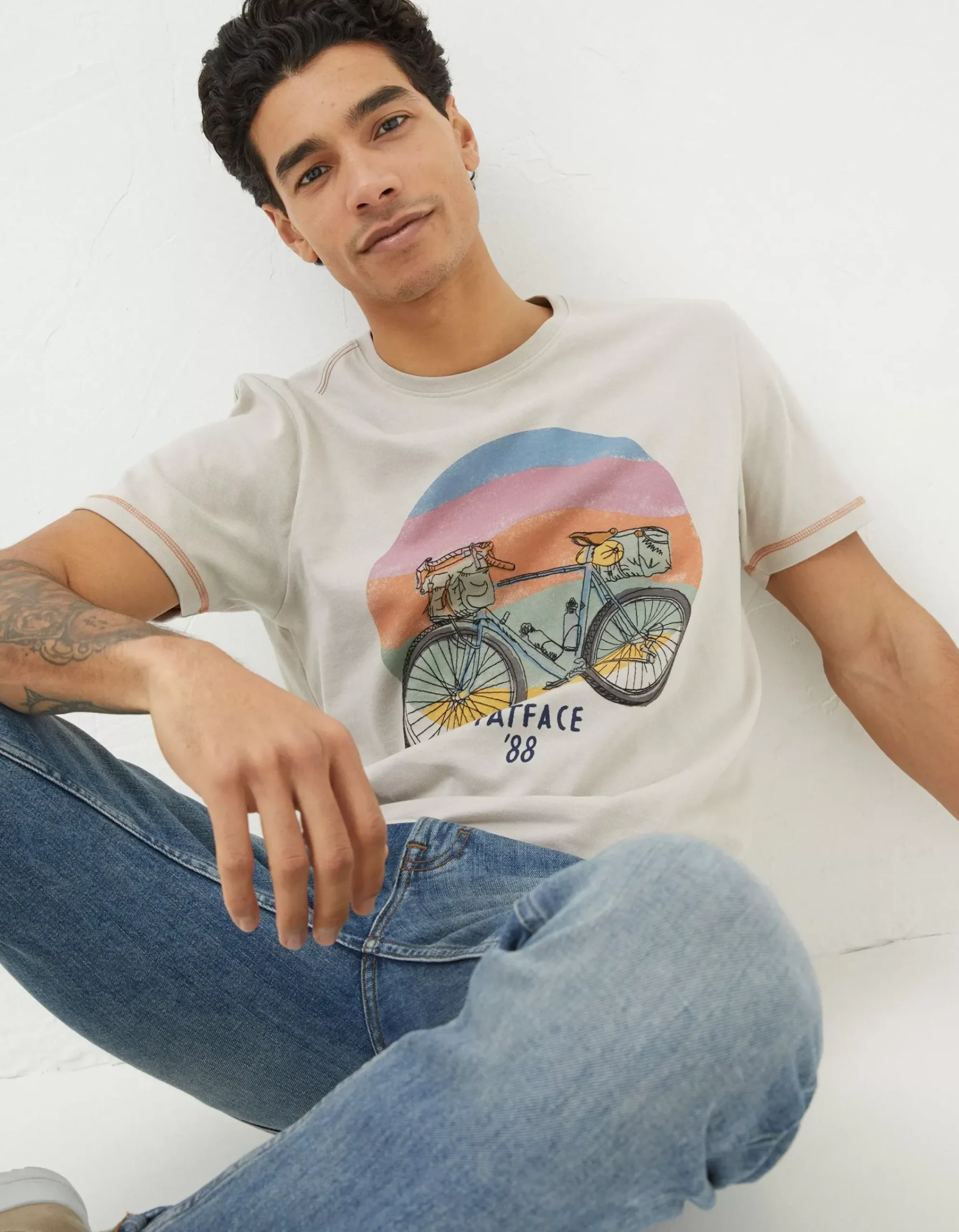 Men FatFace View All|Gear Up T-Shirt
