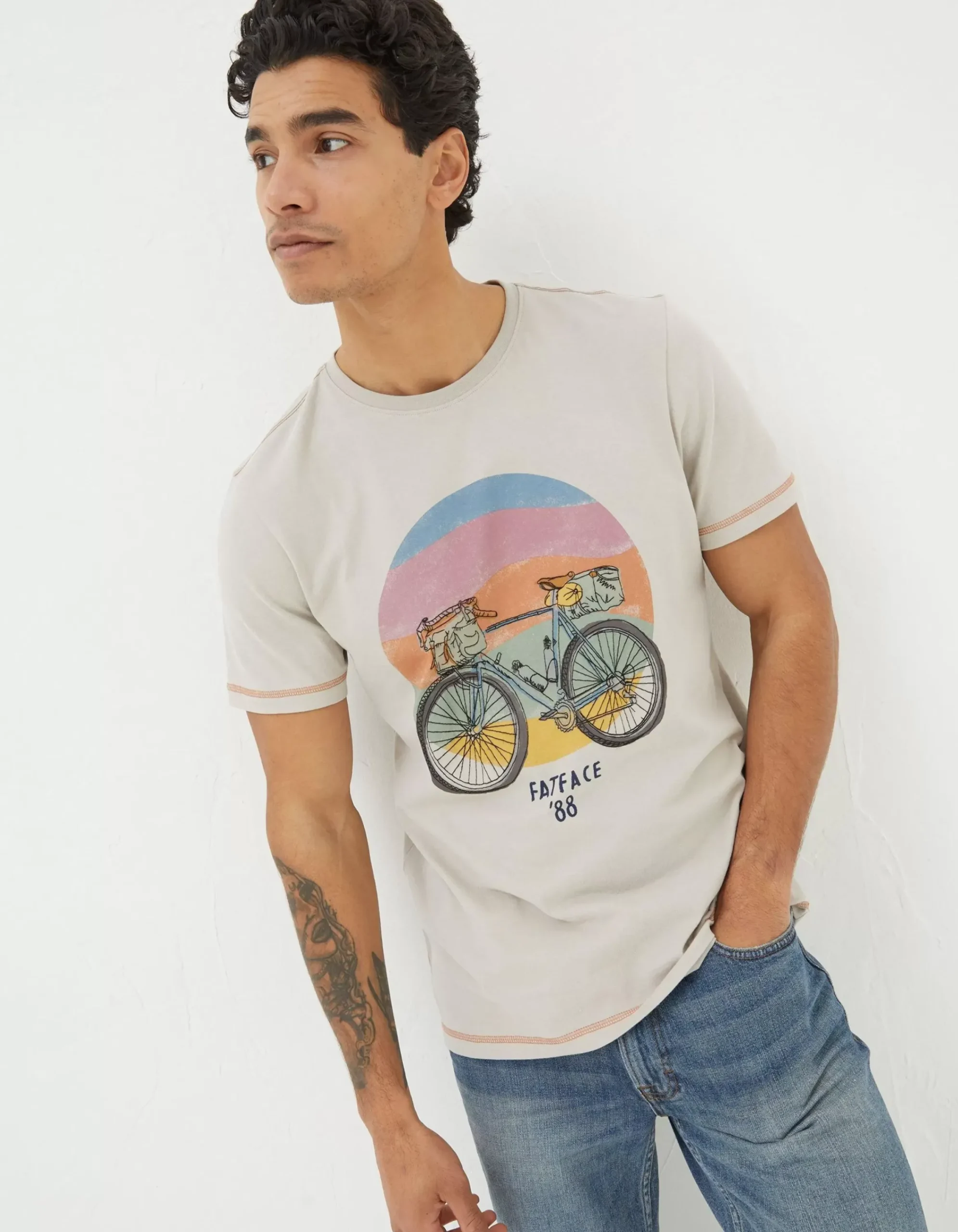 Men FatFace View All|Gear Up T-Shirt