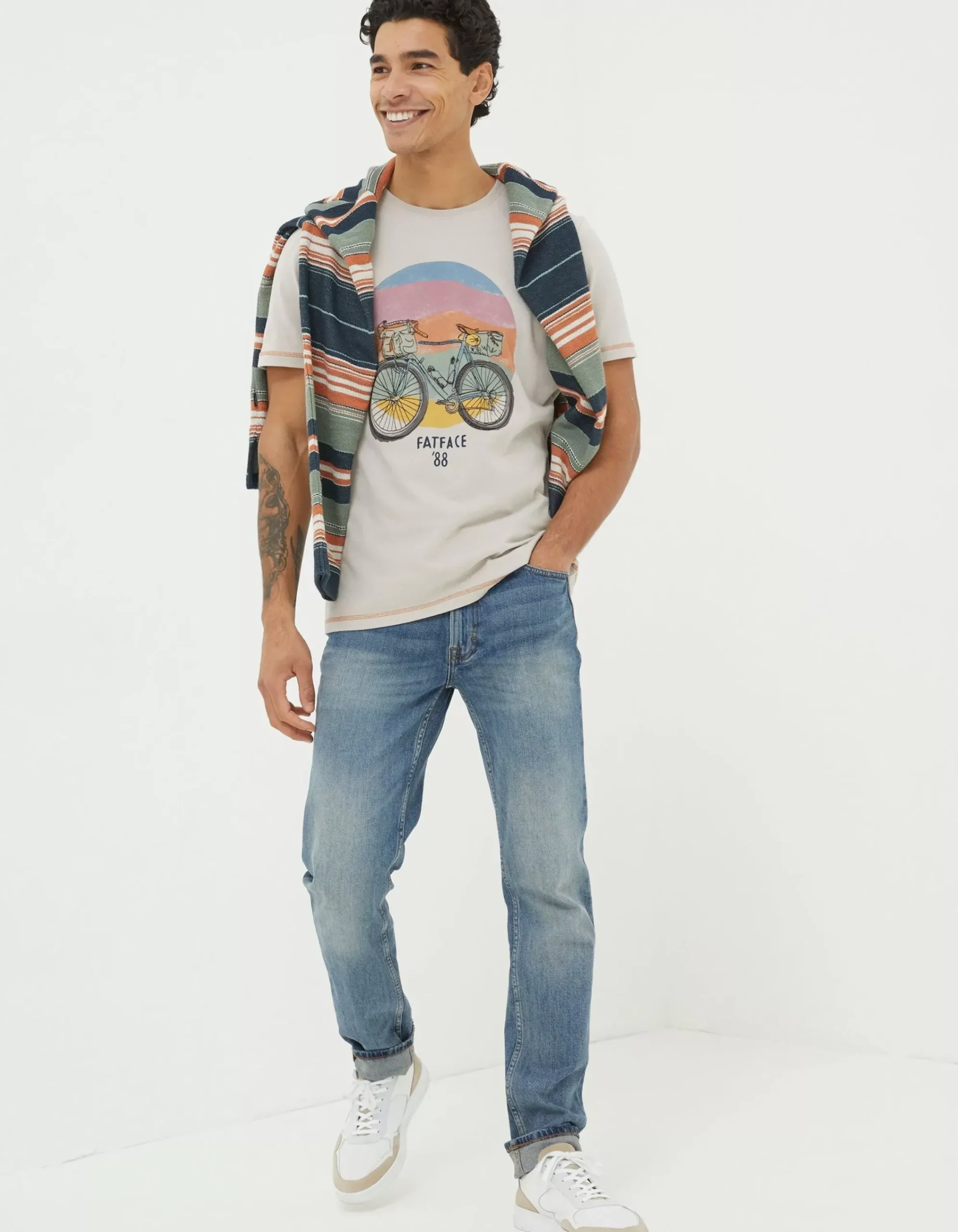 Men FatFace View All|Gear Up T-Shirt