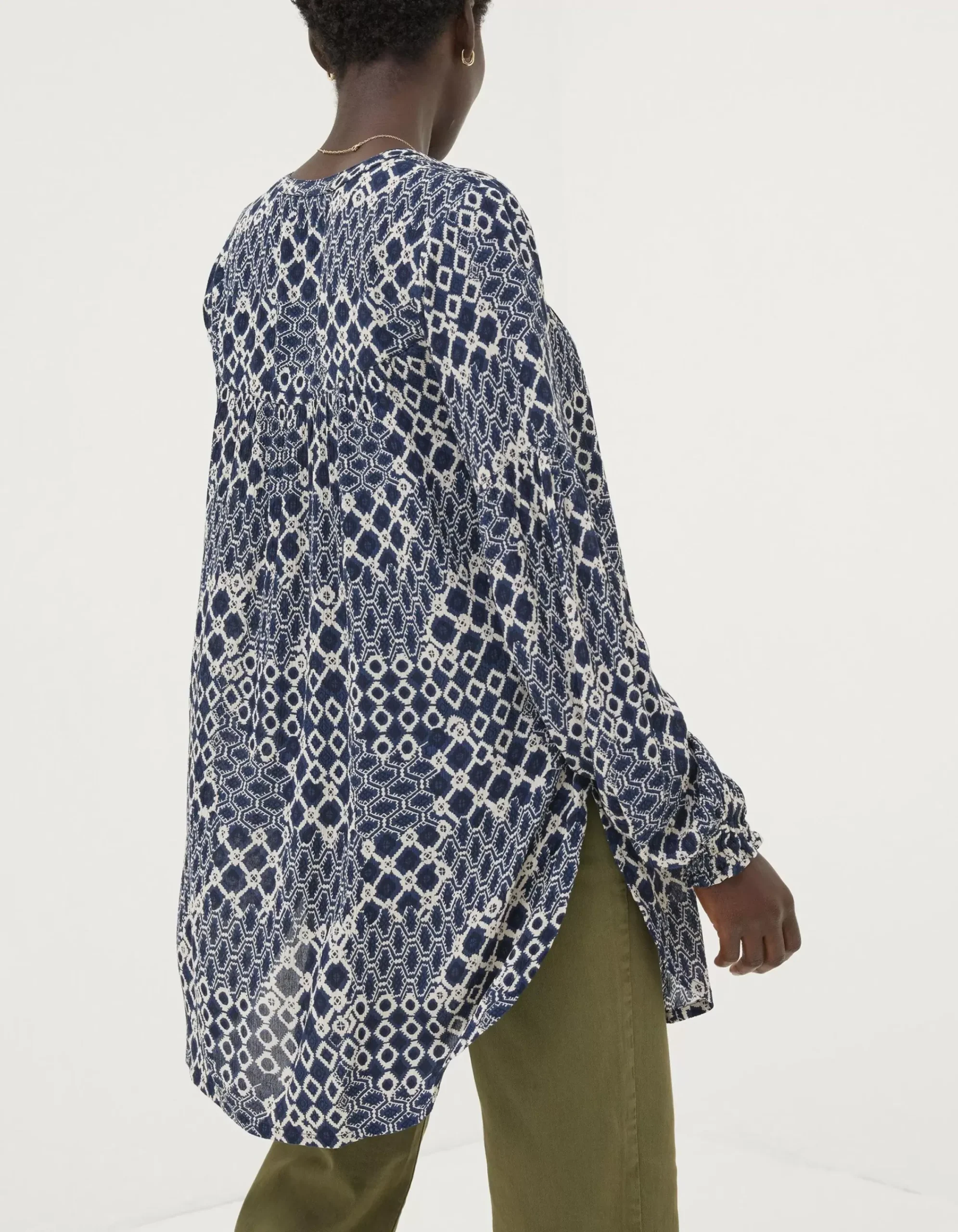 Women FatFace View All|Georgie Patchwork Geo Tunic