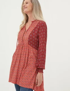 Women FatFace Shirts & Blouses|Gerry Craft Geo Tunic