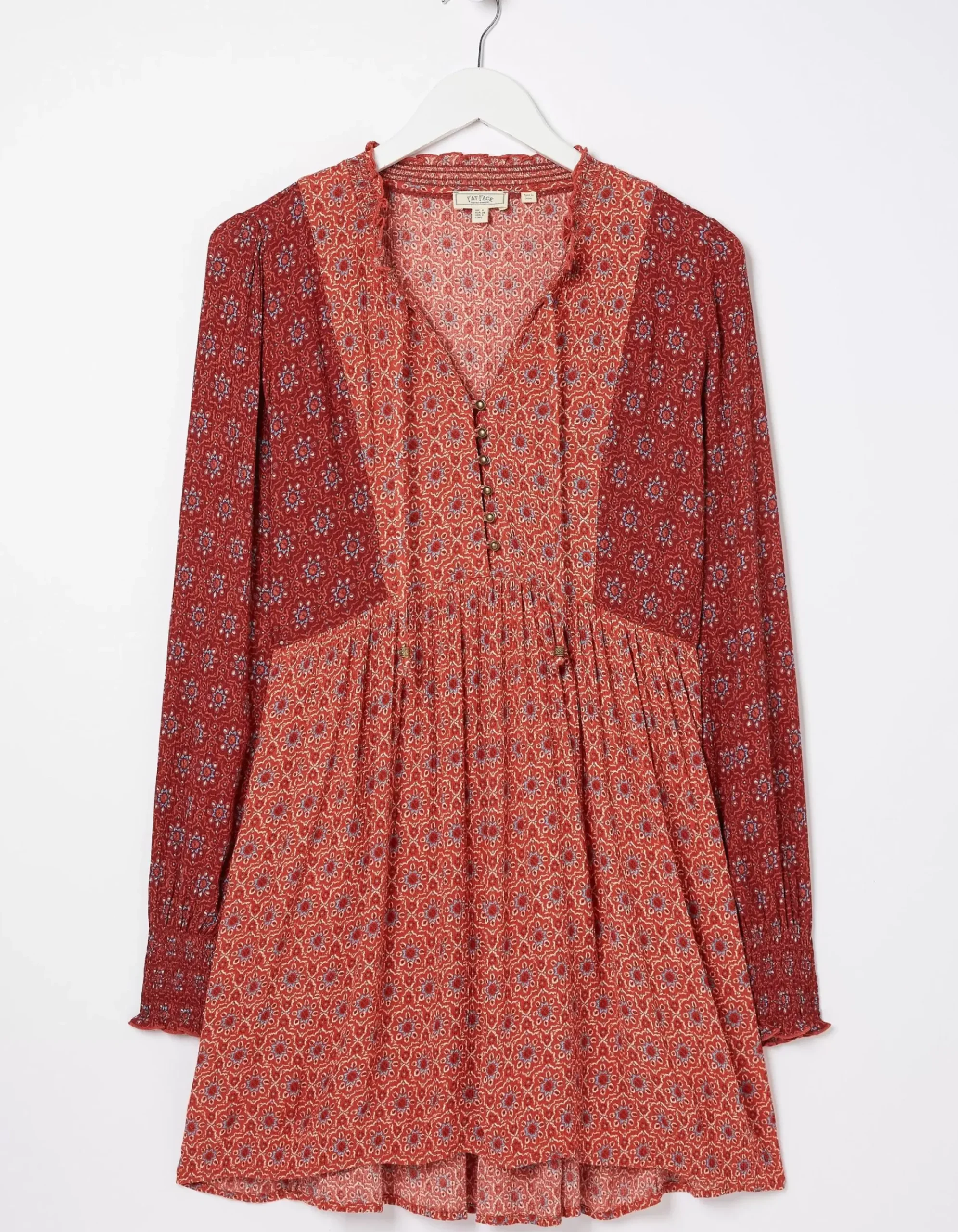 Women FatFace Shirts & Blouses|Gerry Craft Geo Tunic