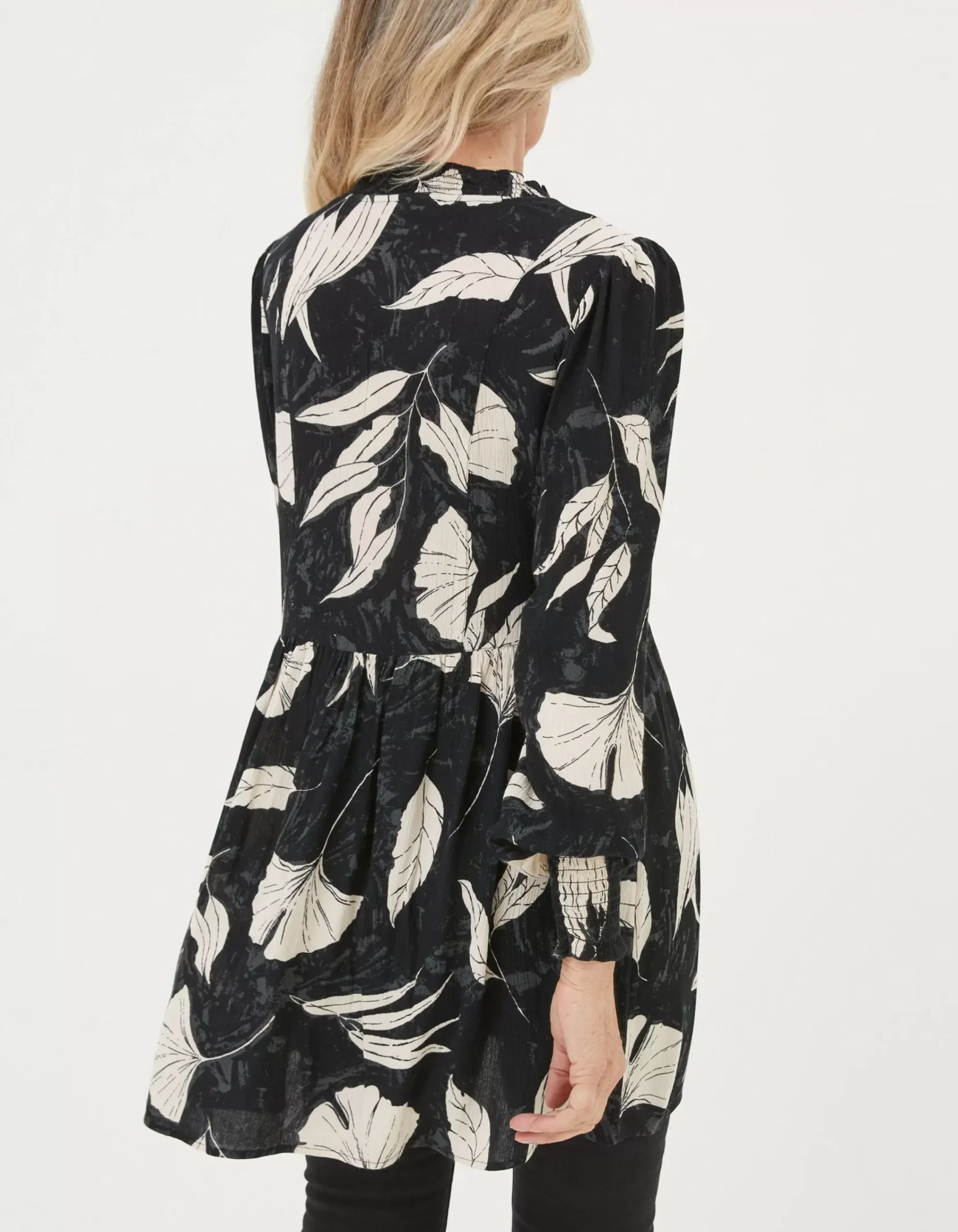 Women FatFace Shirts & Blouses|Gerry Twilight Leaves Tunic