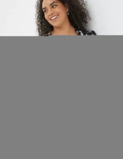 Women FatFace Shirts & Blouses|Gerry Twilight Leaves Tunic