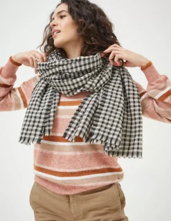 Women FatFace View All|Gingham Check Scarf