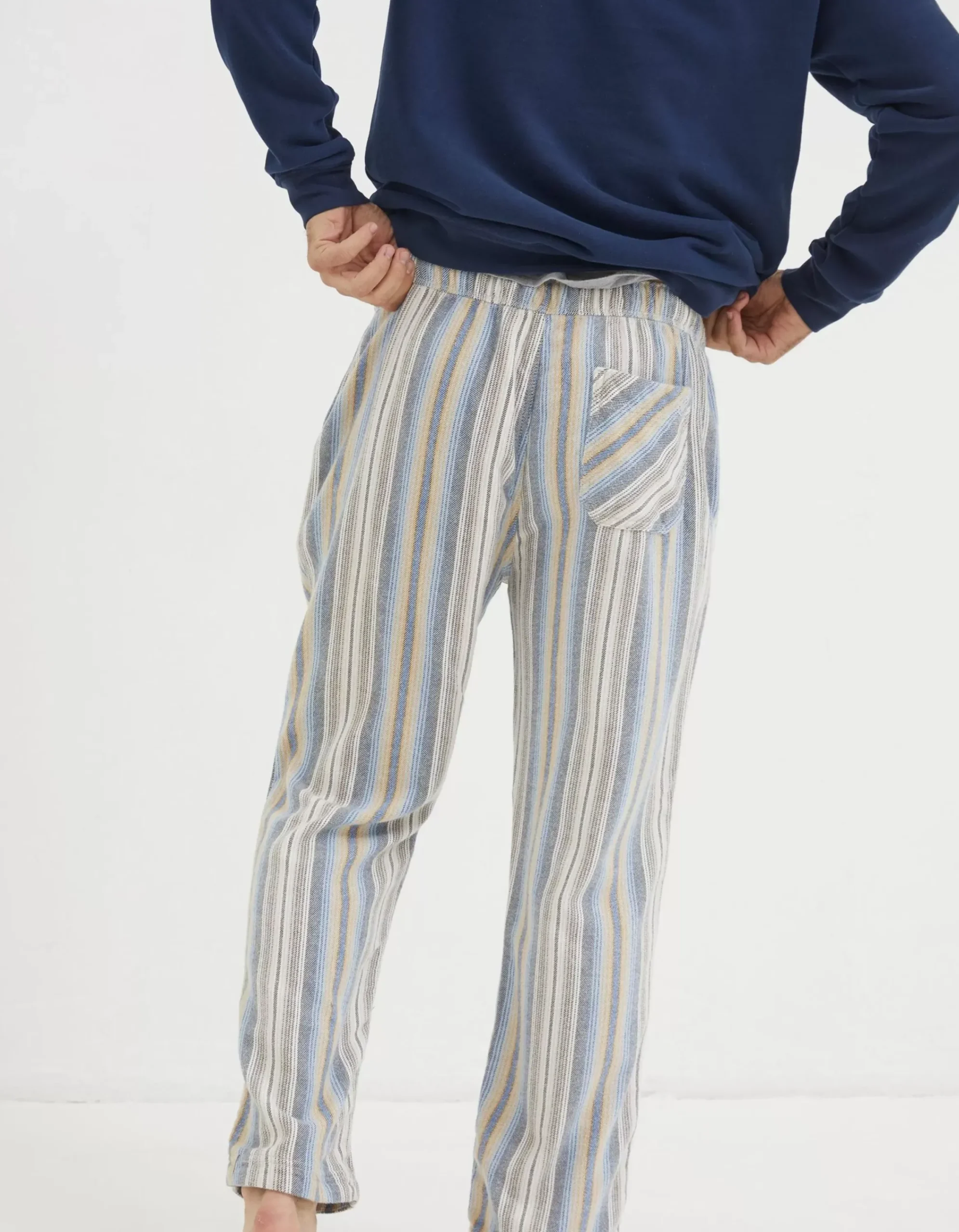Men FatFace View All|Glasgow Stripe Pyjama Bottoms