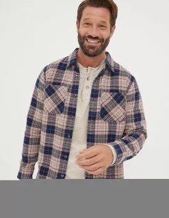 Men FatFace Shirts|Glenwood Check Shirt