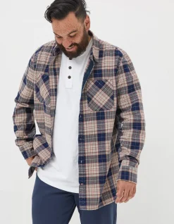 Men FatFace Shirts|Glenwood Check Shirt