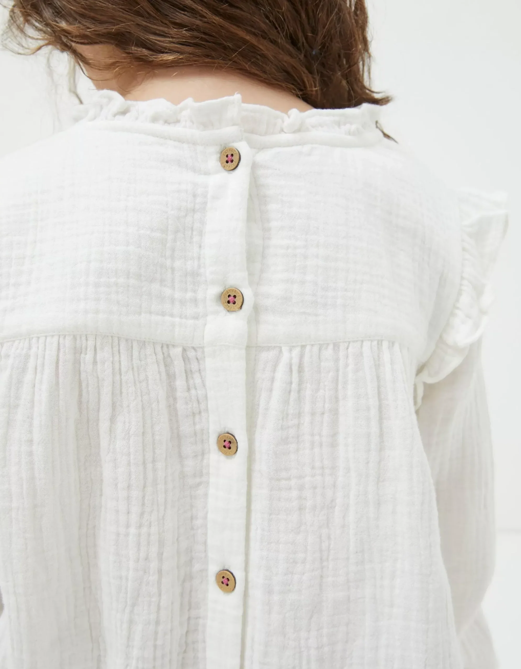 Girls FatFace View All|Grace Frill Blouse