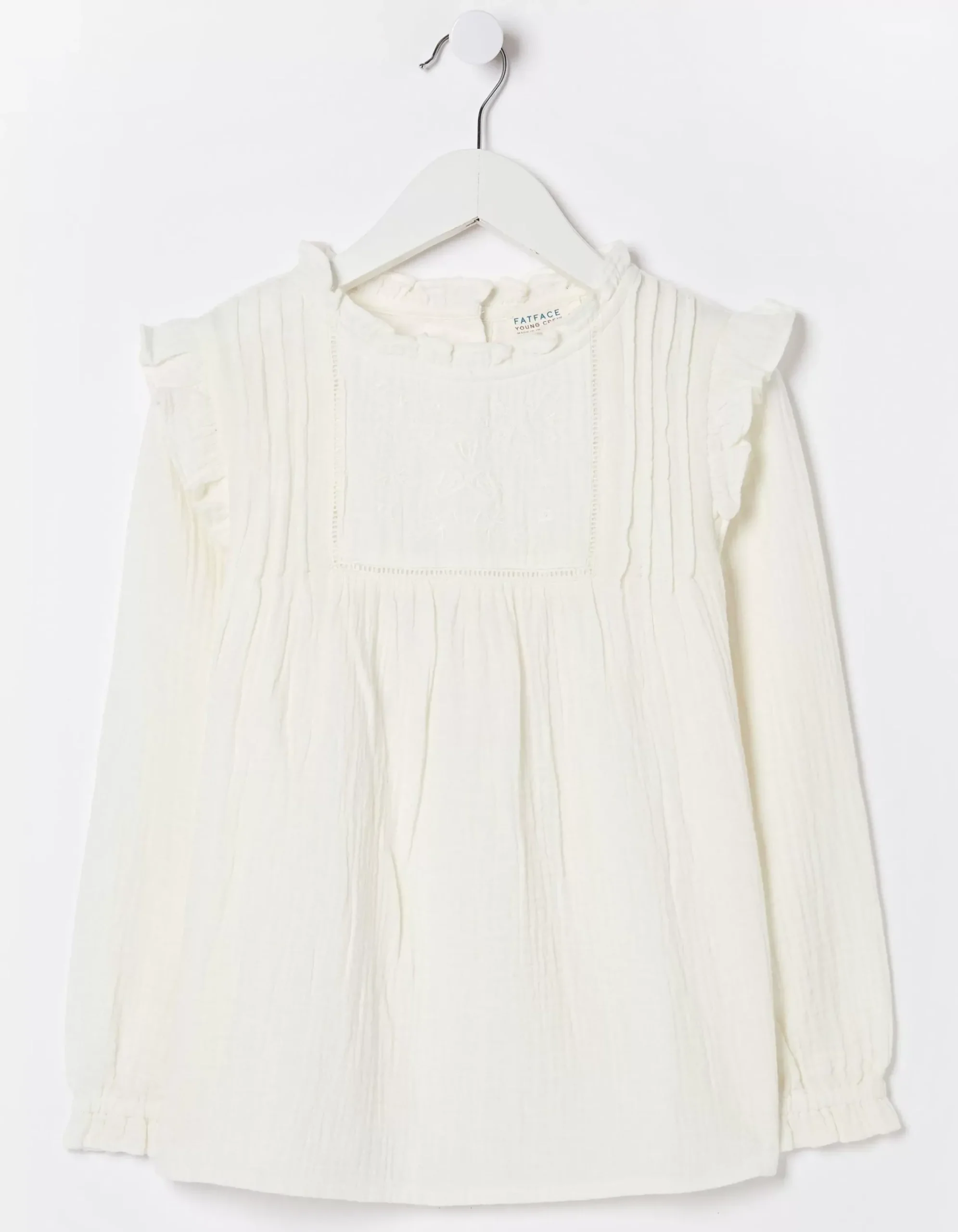 Girls FatFace View All|Grace Frill Blouse