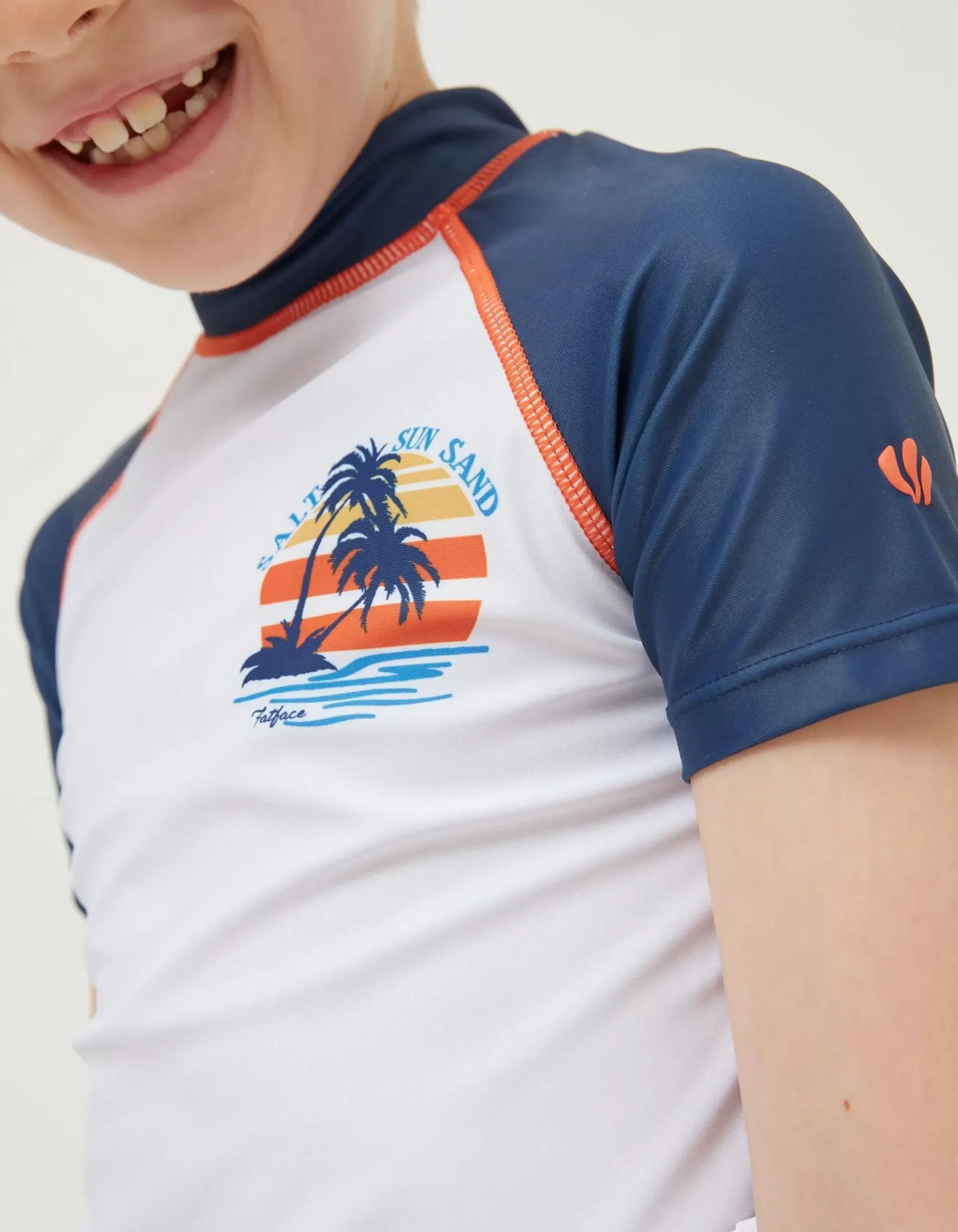 Boys FatFace View All|Graphic Rash Vest