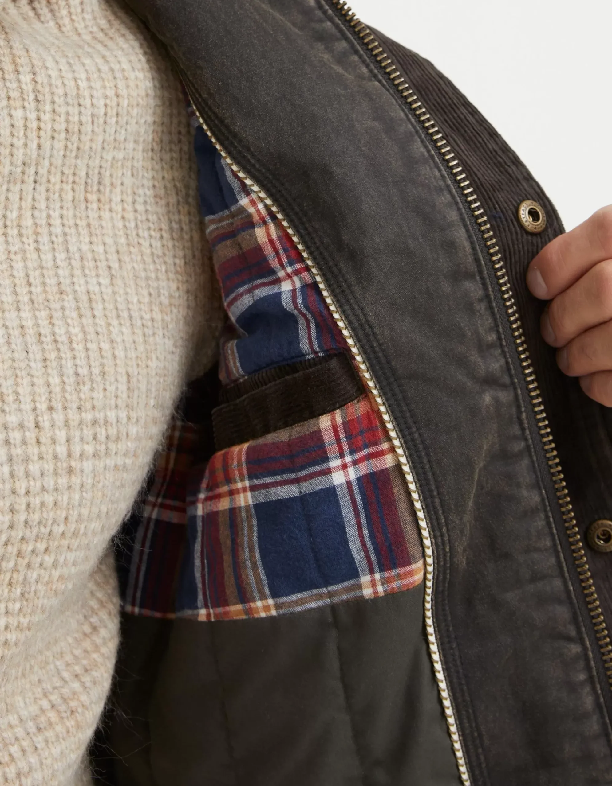Men FatFace Coats & Jackets|Hadley Hooded Jacket