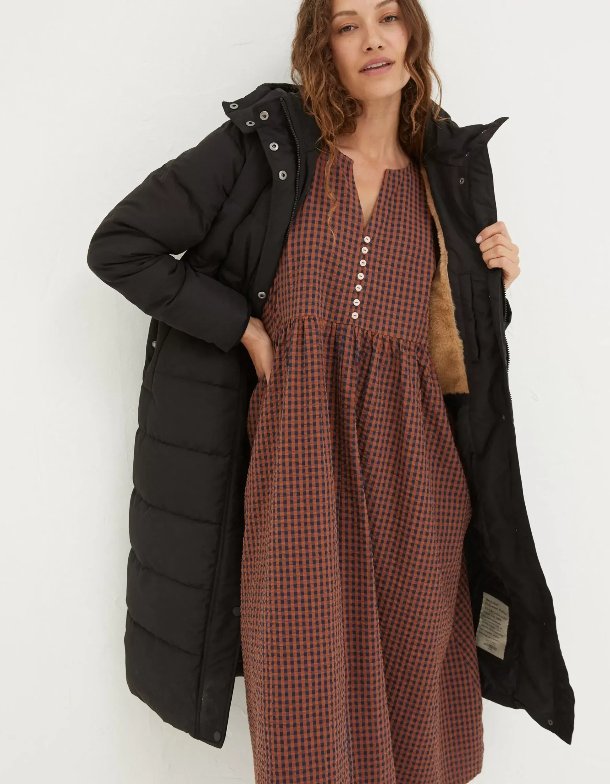 Women FatFace Coats & Jackets|Harley Long Puffer Coat