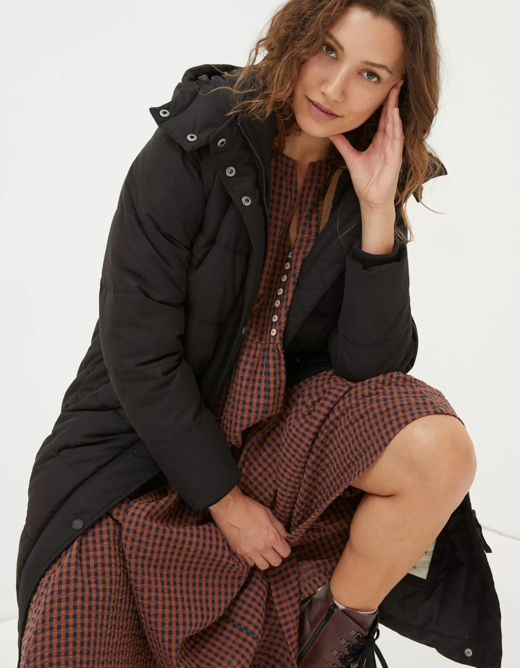 Women FatFace Coats & Jackets|Harley Long Puffer Coat