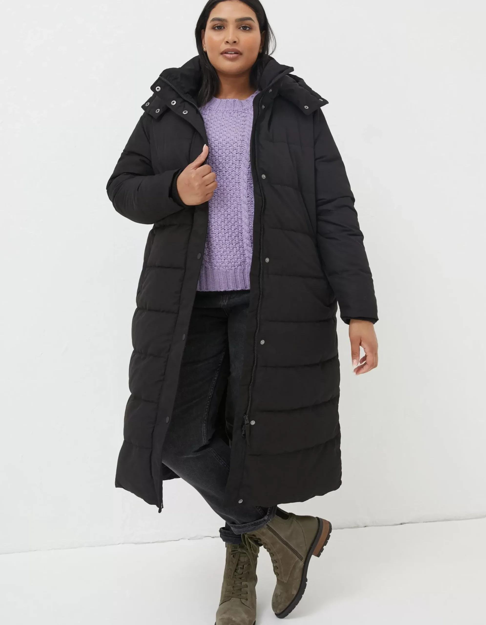 Women FatFace Coats & Jackets|Harley Long Puffer Coat