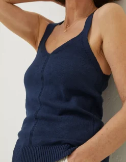 Women FatFace Knitwear|Harriet Halter Top