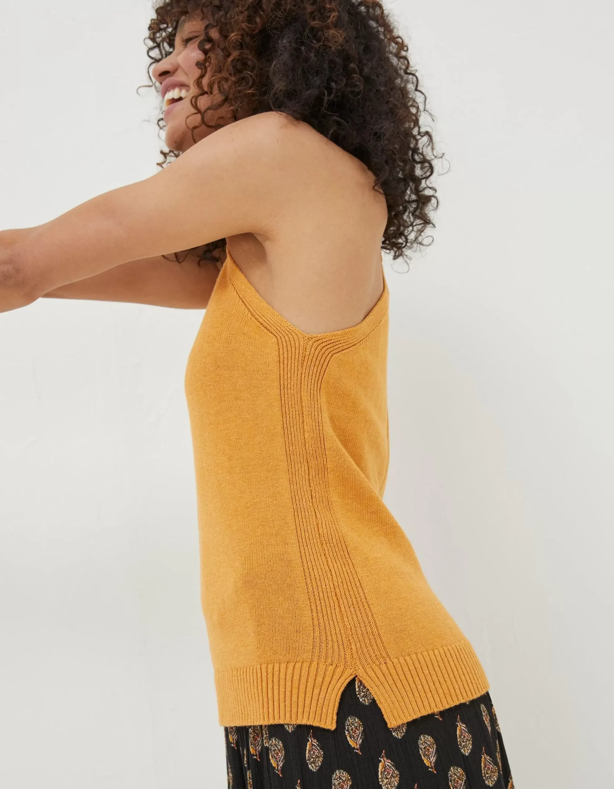 Women FatFace Knitwear|Harriet Halter Top