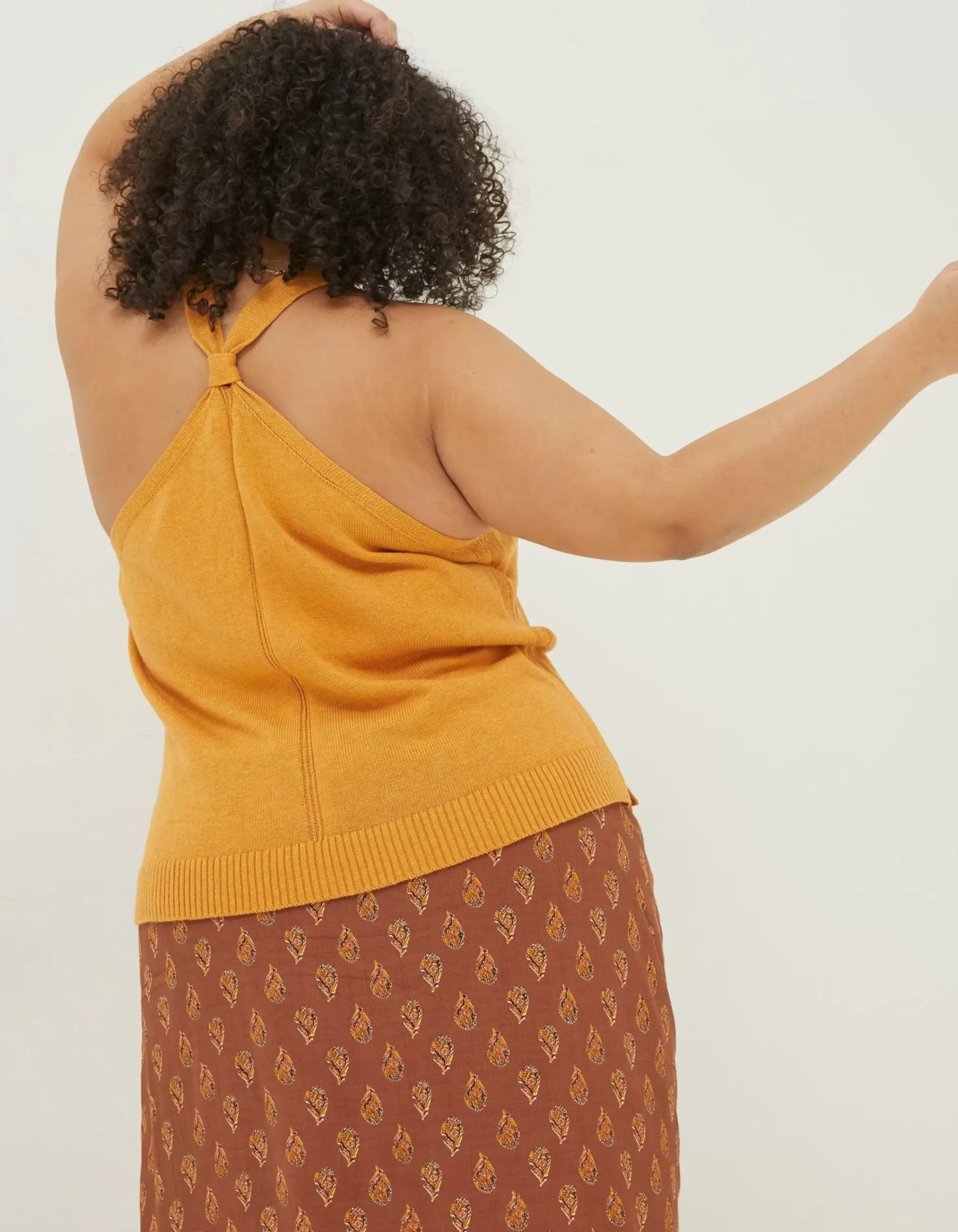 Women FatFace Knitwear|Harriet Halter Top