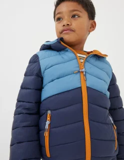 Boys FatFace View All|Harry Colour Block Padded Jacket