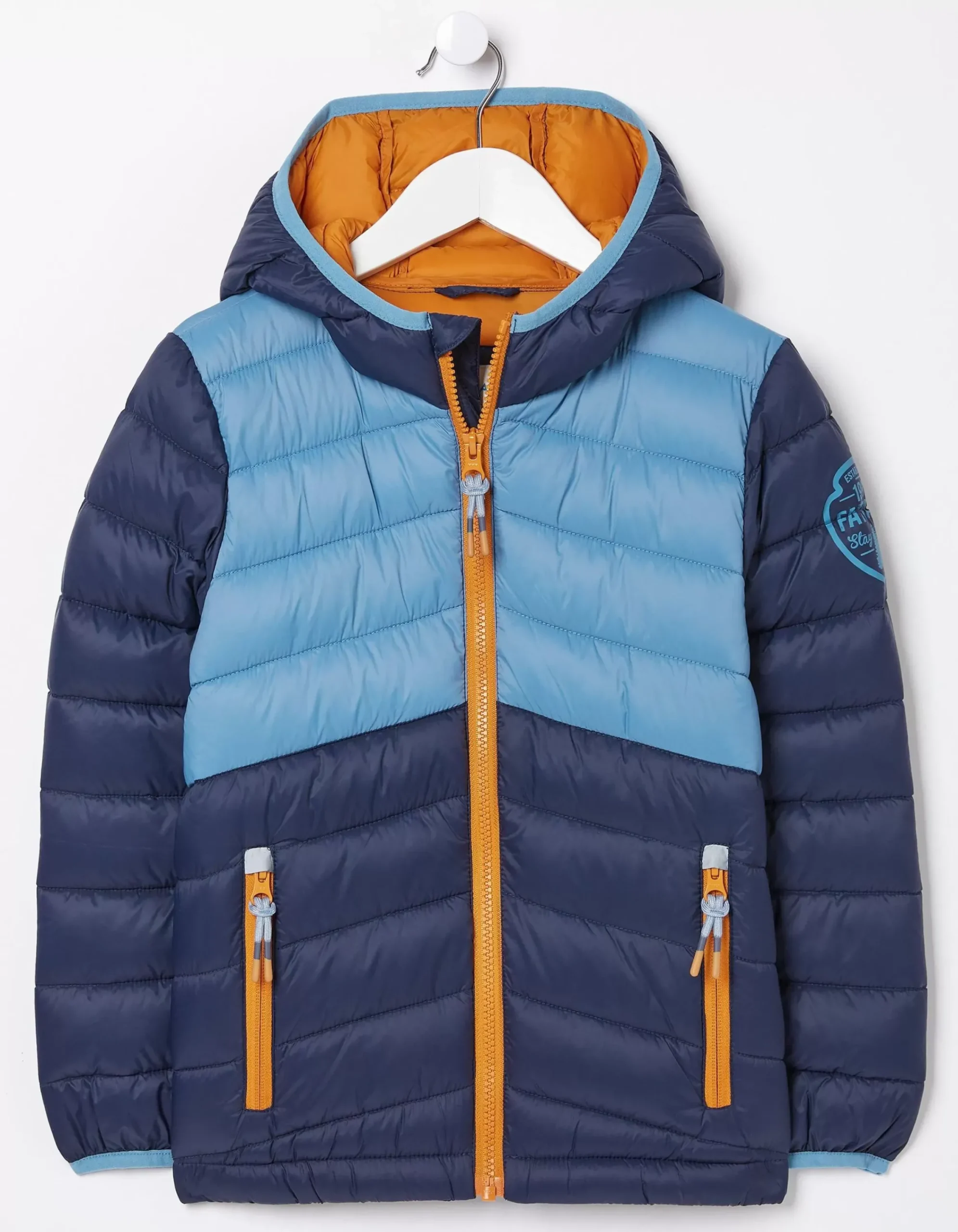 Boys FatFace View All|Harry Colour Block Padded Jacket
