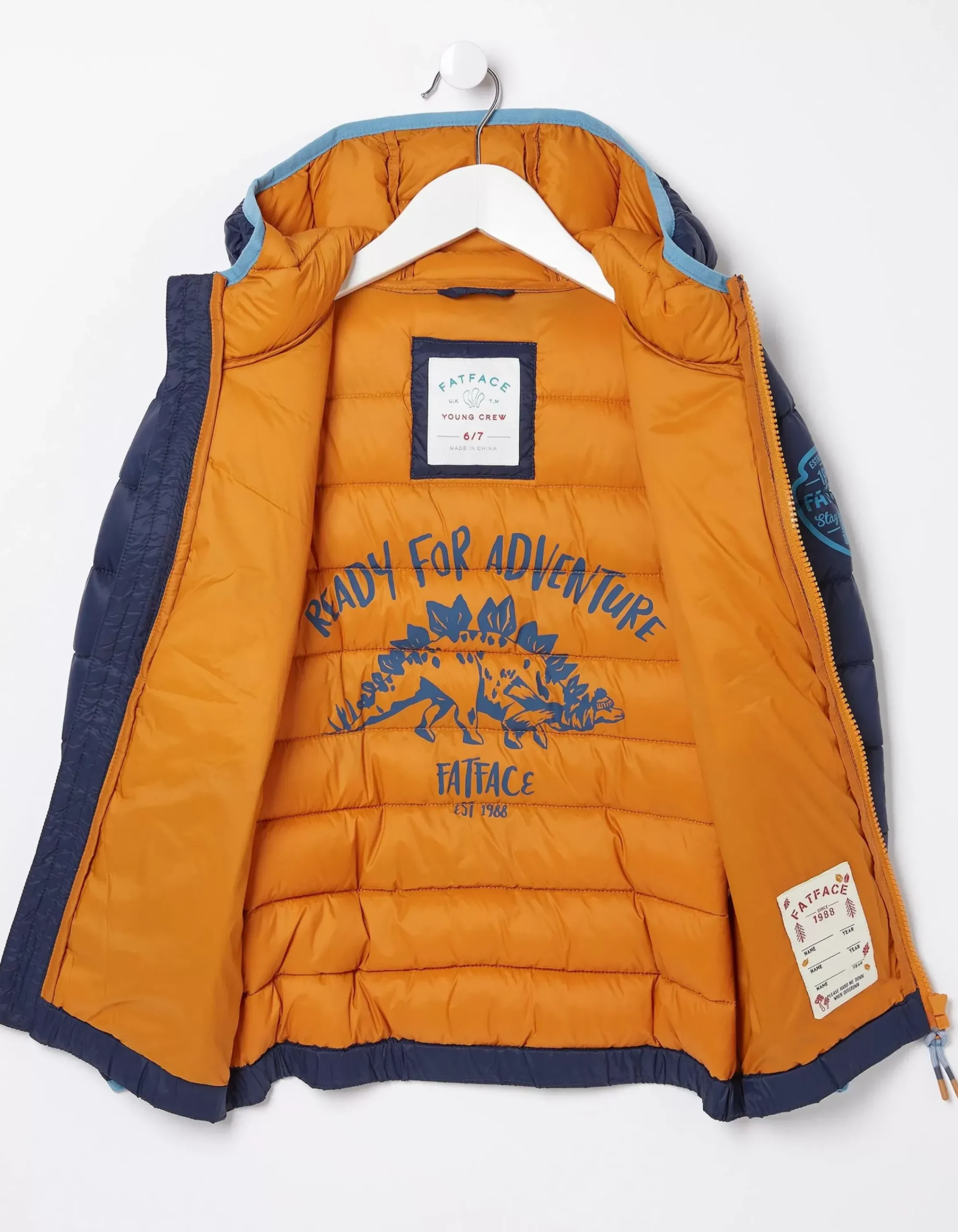 Boys FatFace View All|Harry Colour Block Padded Jacket
