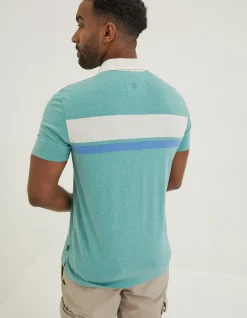Men FatFace T-Shirts|Hastings Chest Stripe Polo