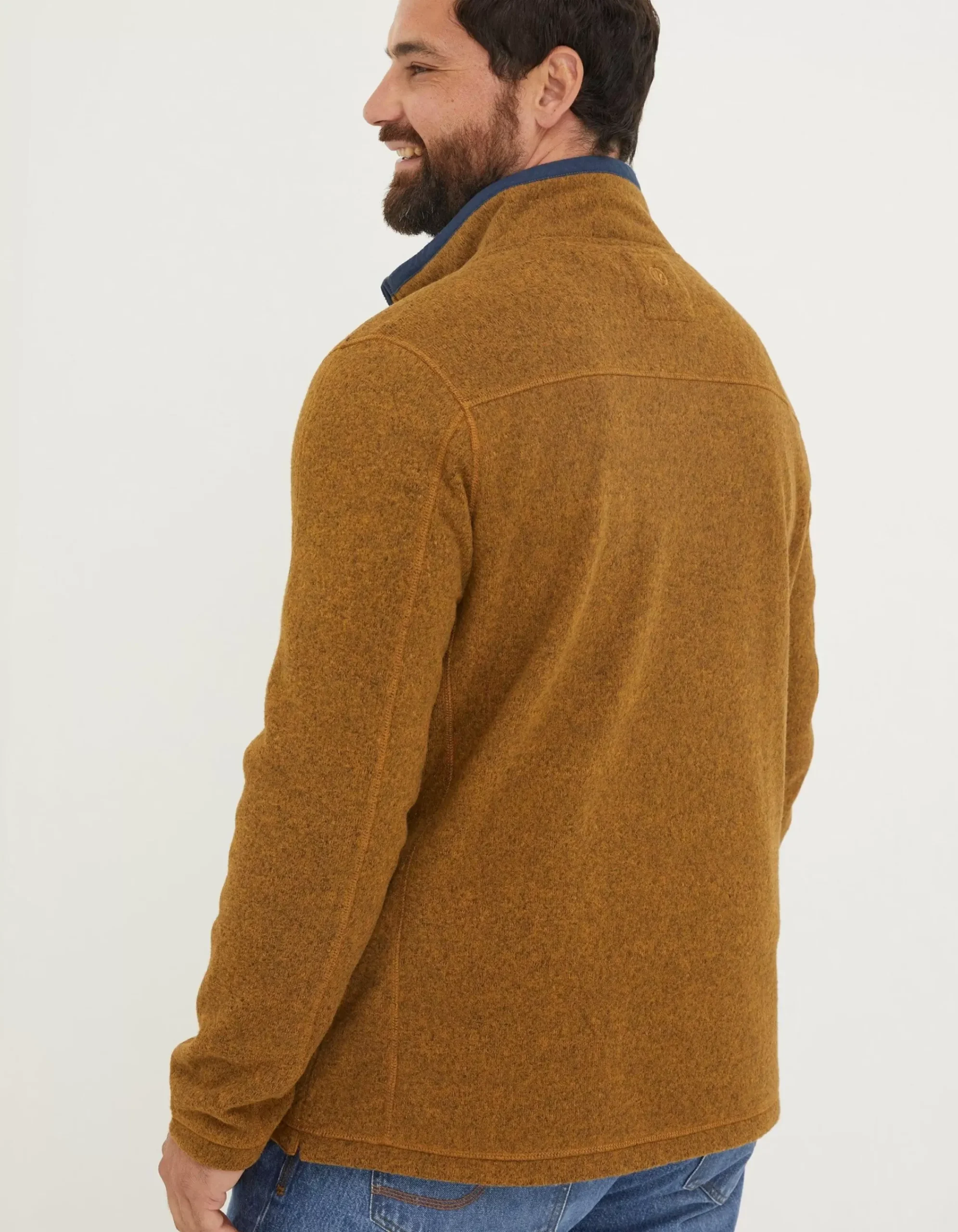 Men FatFace View All|Haxby Fleece Half Neck Sweatshirt