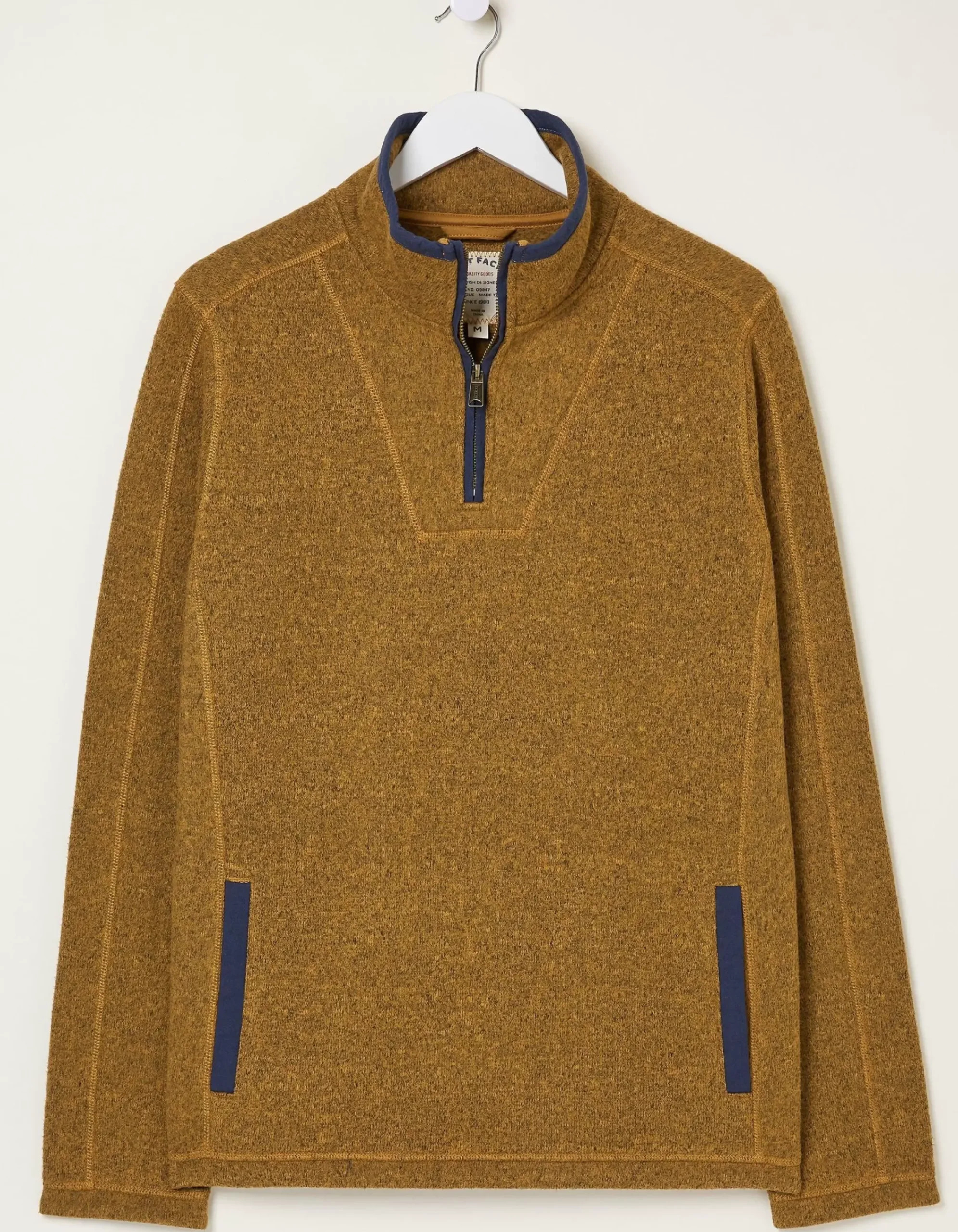 Men FatFace View All|Haxby Fleece Half Neck Sweatshirt