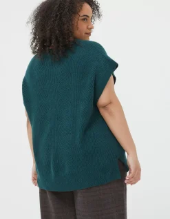 Women FatFace Knitwear|Hayley Cable Tank