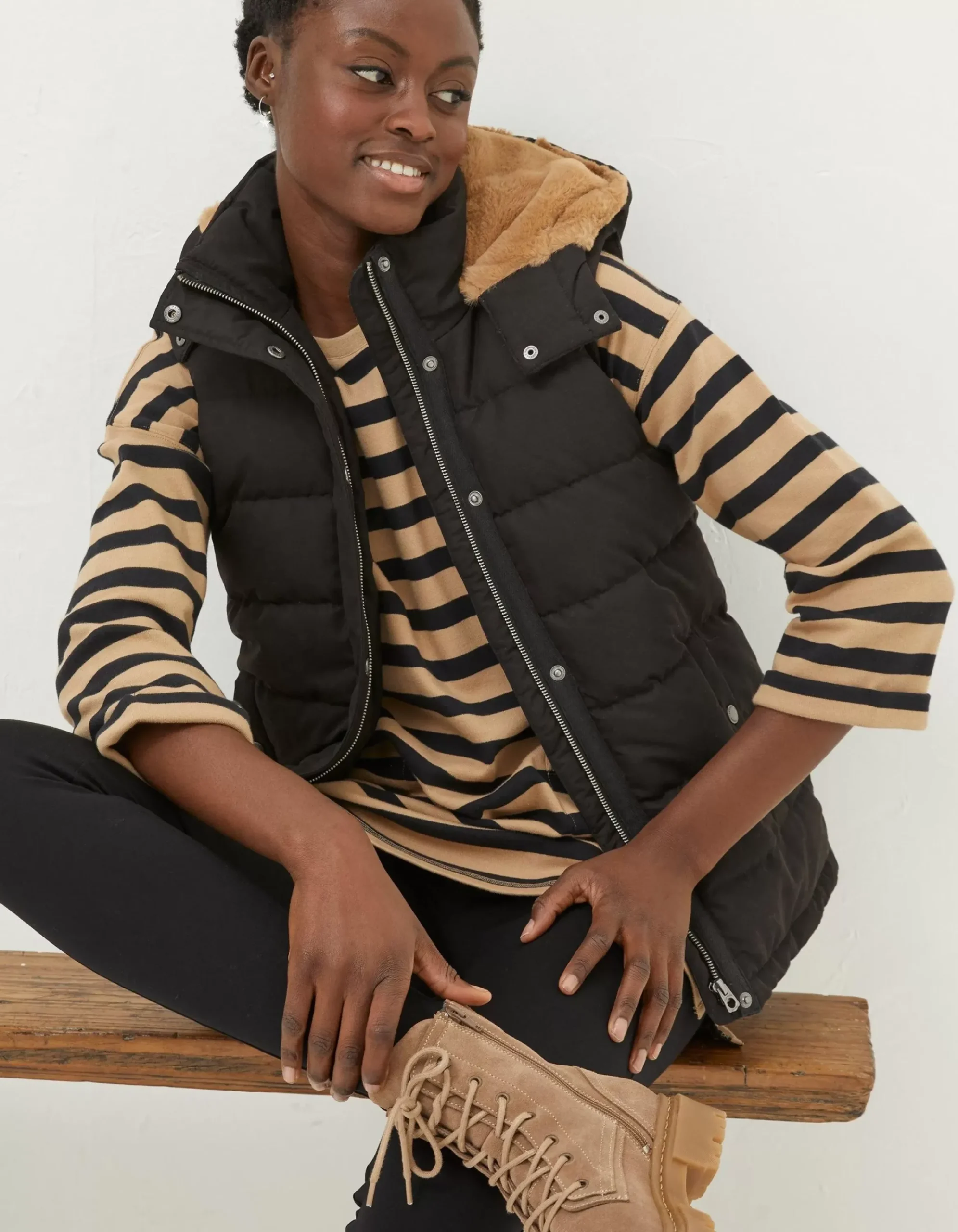 Women FatFace Coats & Jackets|Hayley Gilet
