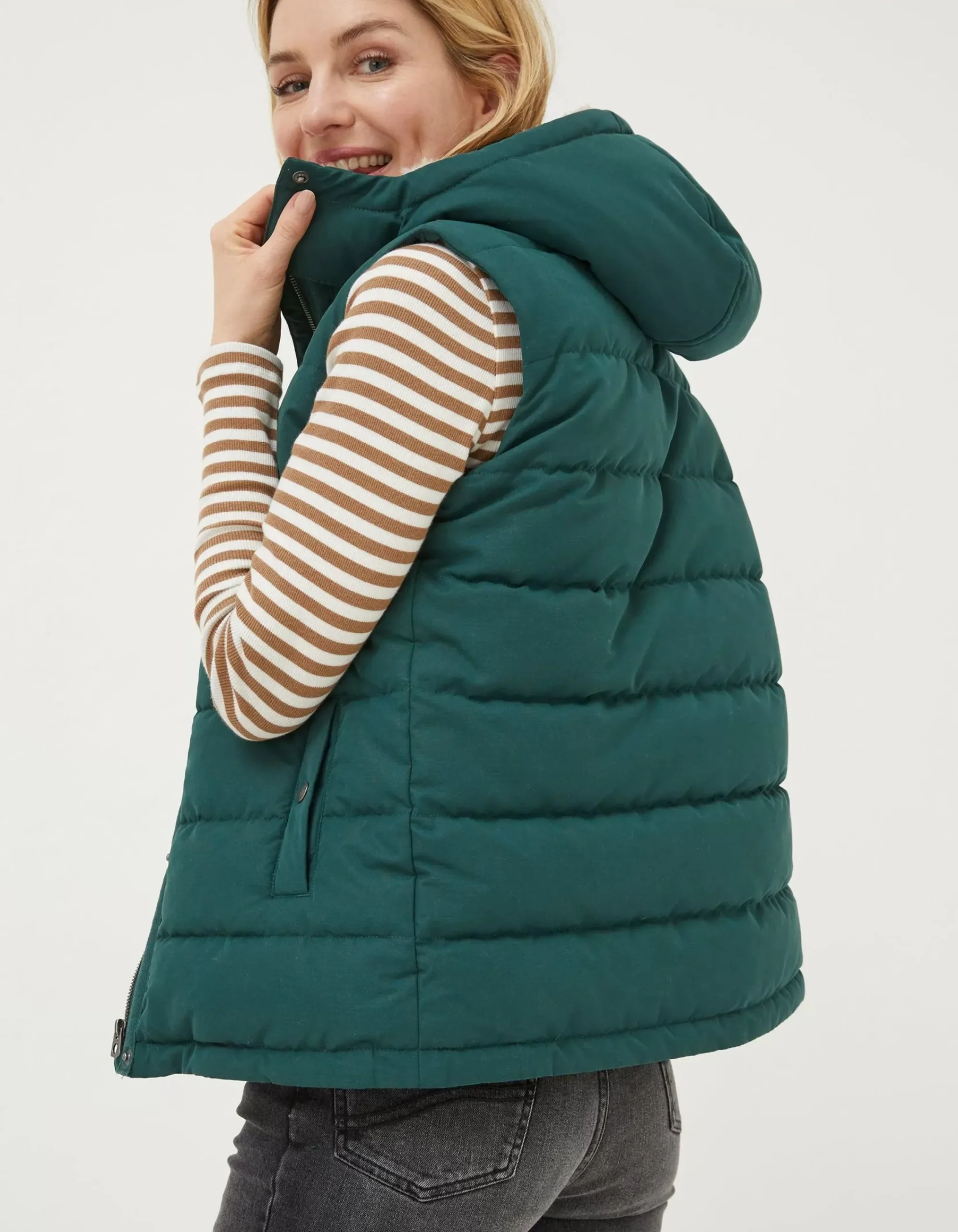 Women FatFace Coats & Jackets|Hayley Gilet