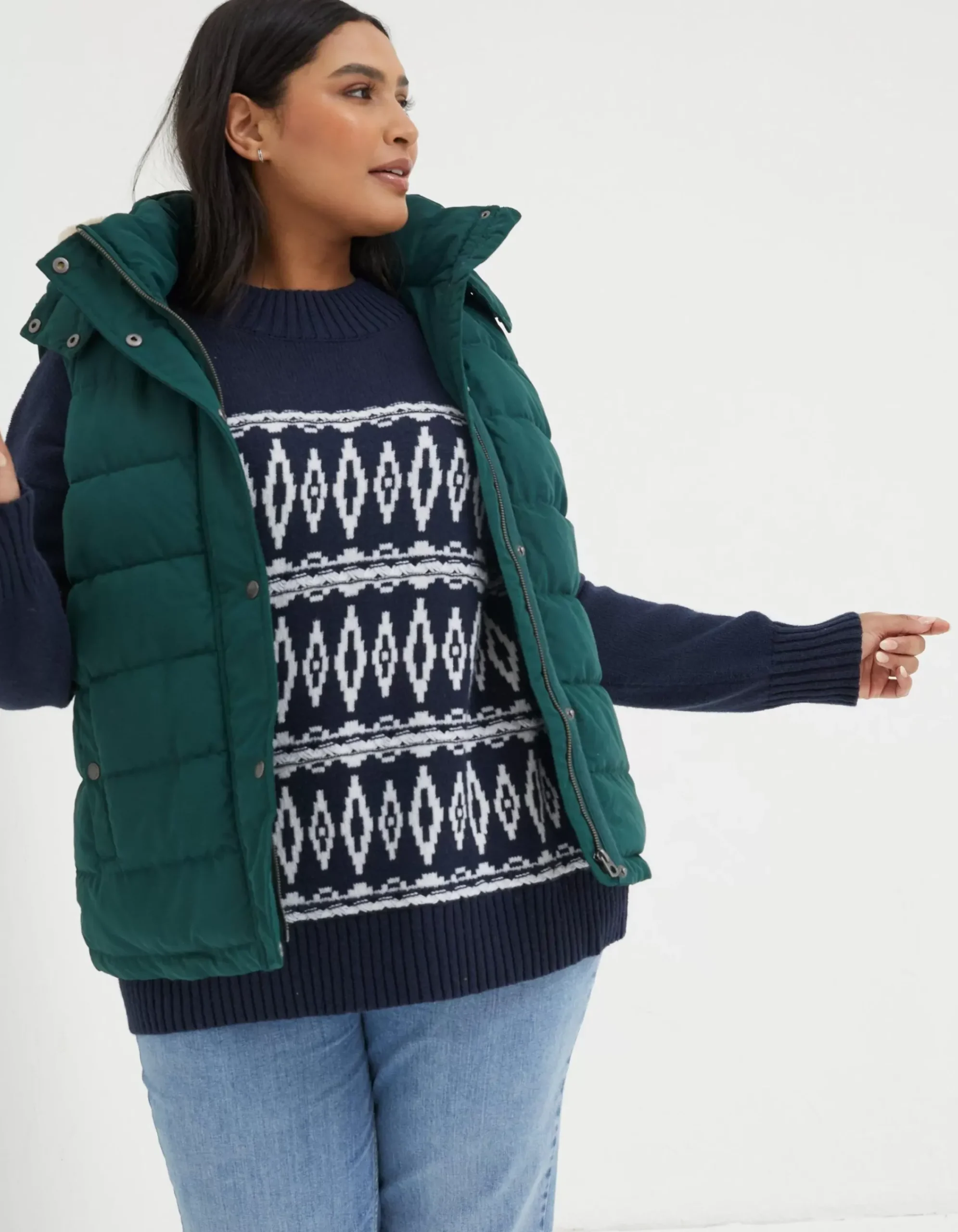 Women FatFace Coats & Jackets|Hayley Gilet