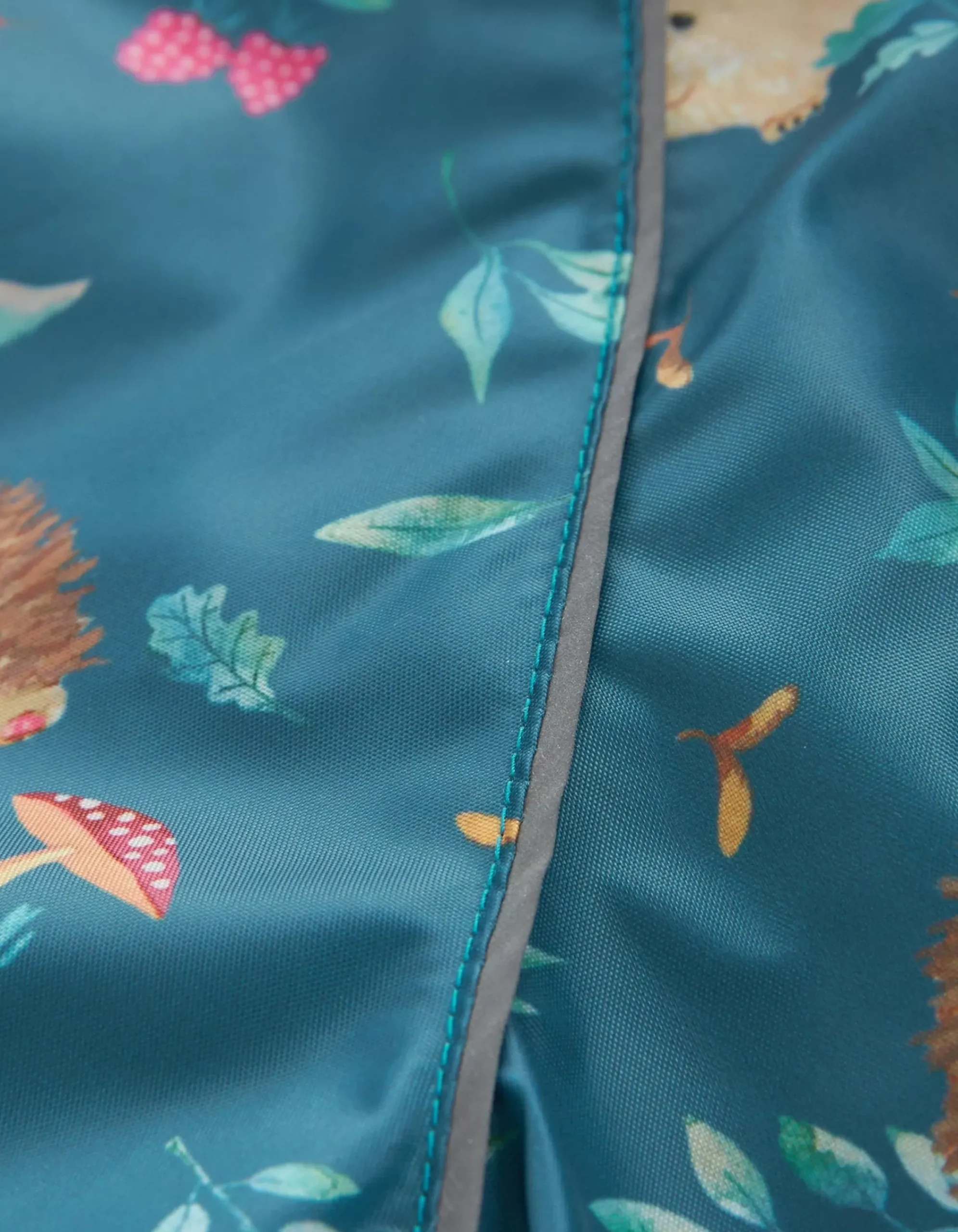 Girls FatFace View All|Hedgehog Print Puddlesuit