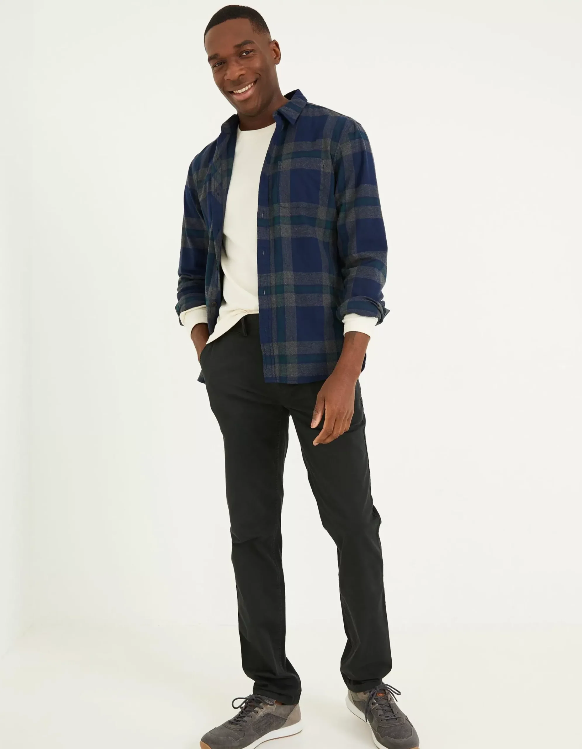 Men FatFace Trousers & Chinos|Heyshott Slim Stretch Chino