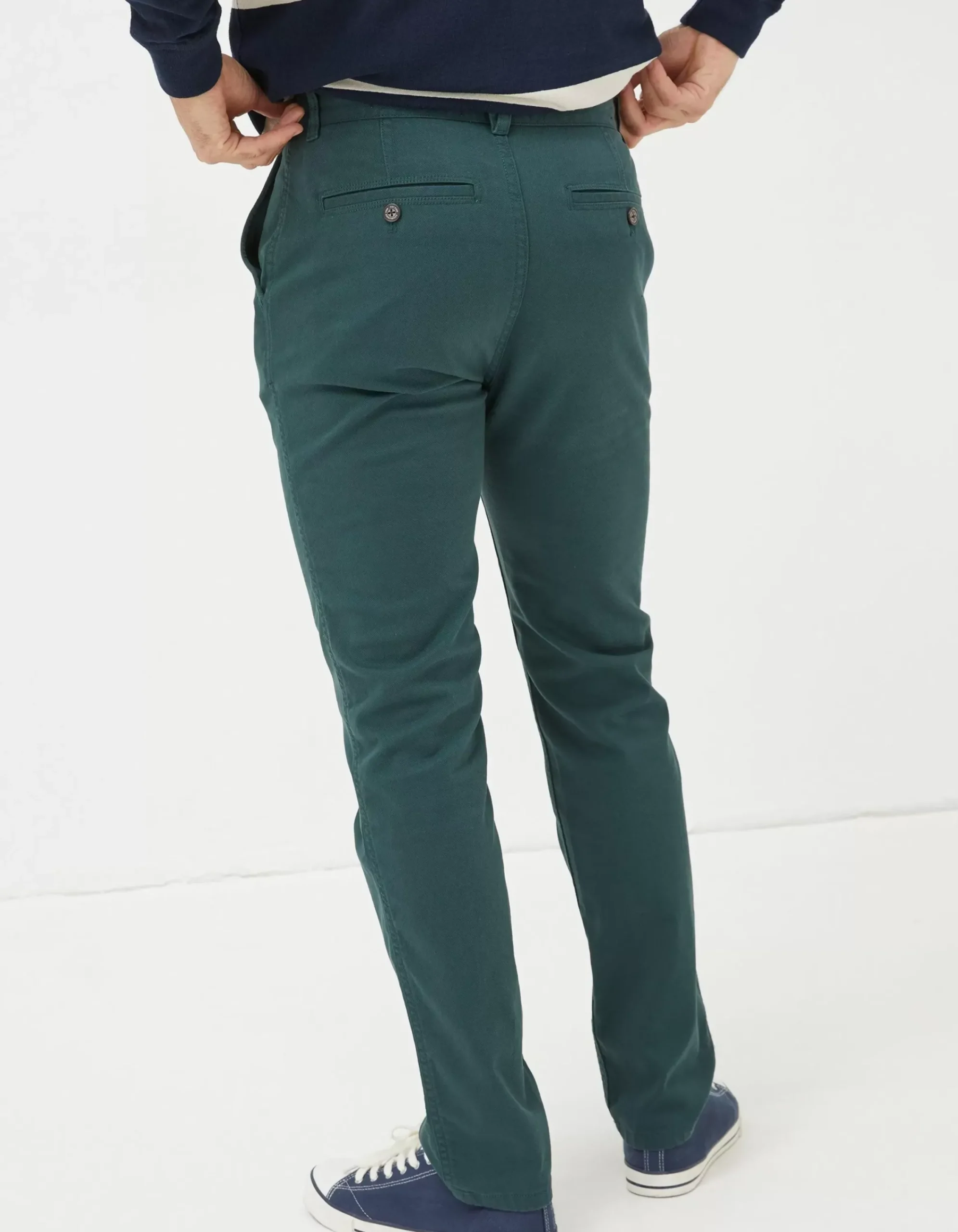 Men FatFace View All|Heyshott Slim Textured Chinos