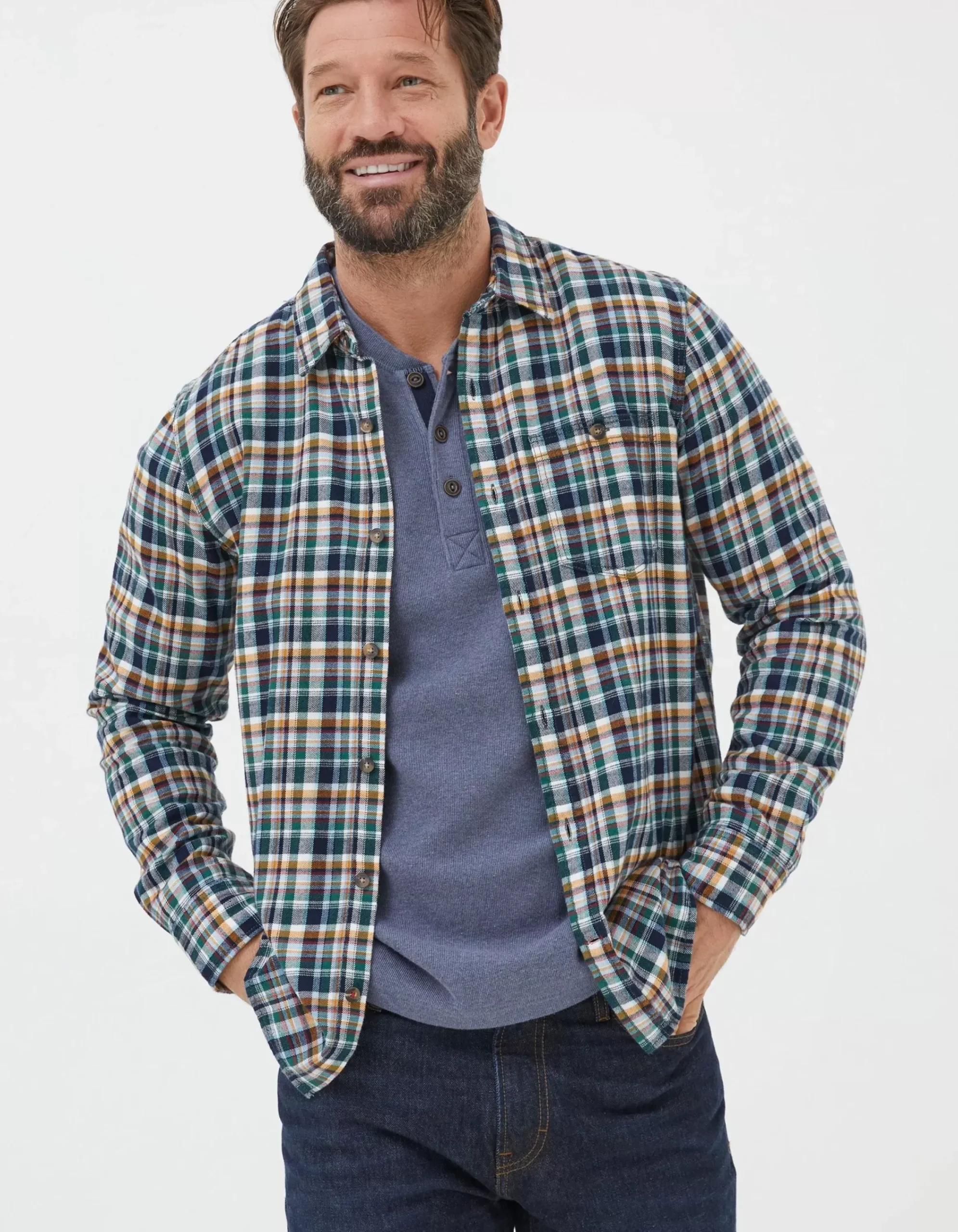 Men FatFace View All|Highbury Check Shirt