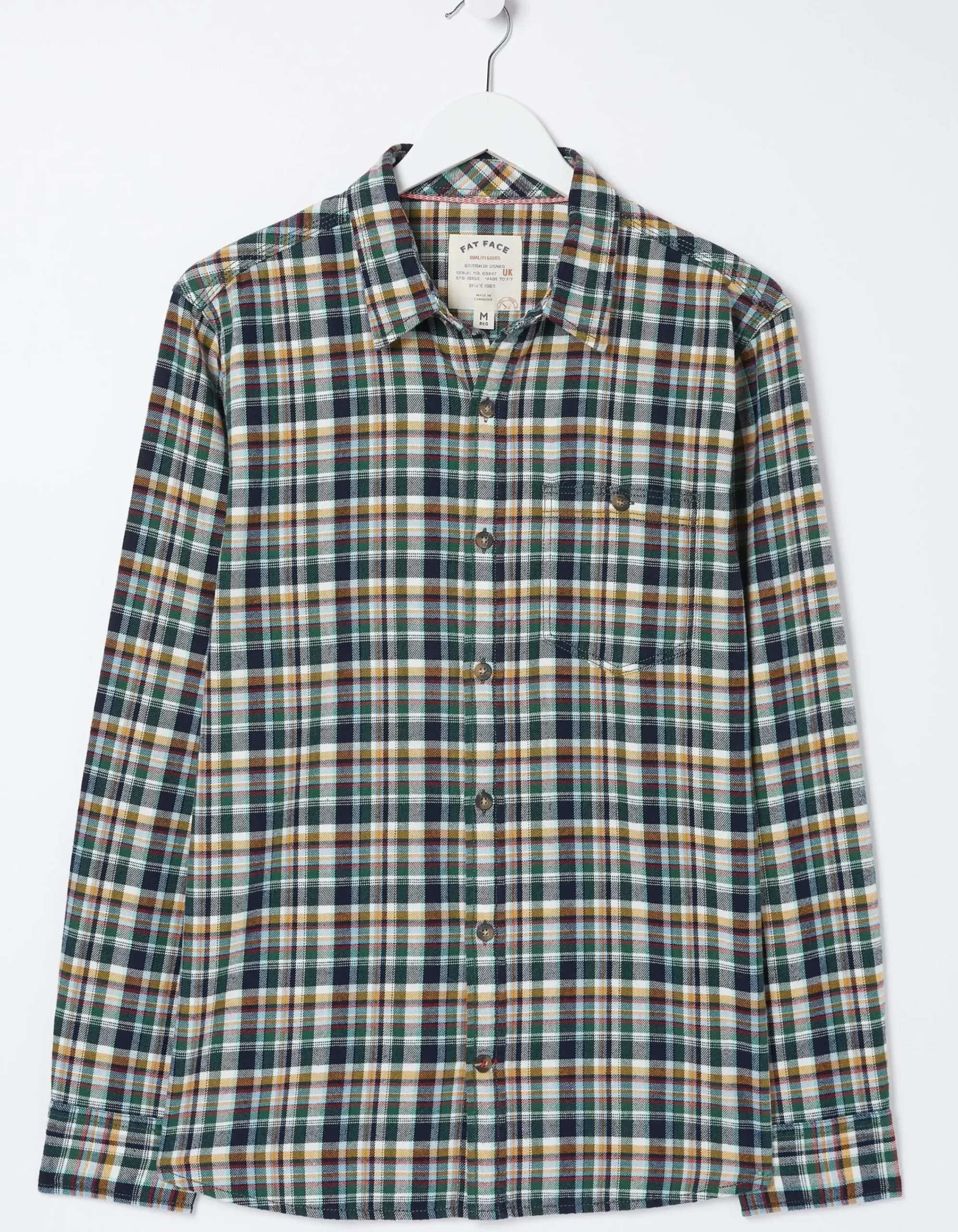 Men FatFace View All|Highbury Check Shirt