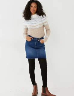 Women FatFace Skirts|Hope Denim Skirt