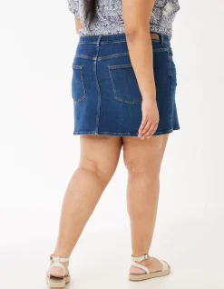 Women FatFace Skirts|Hope Denim Skirt