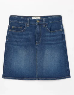 Women FatFace Skirts|Hope Denim Skirt