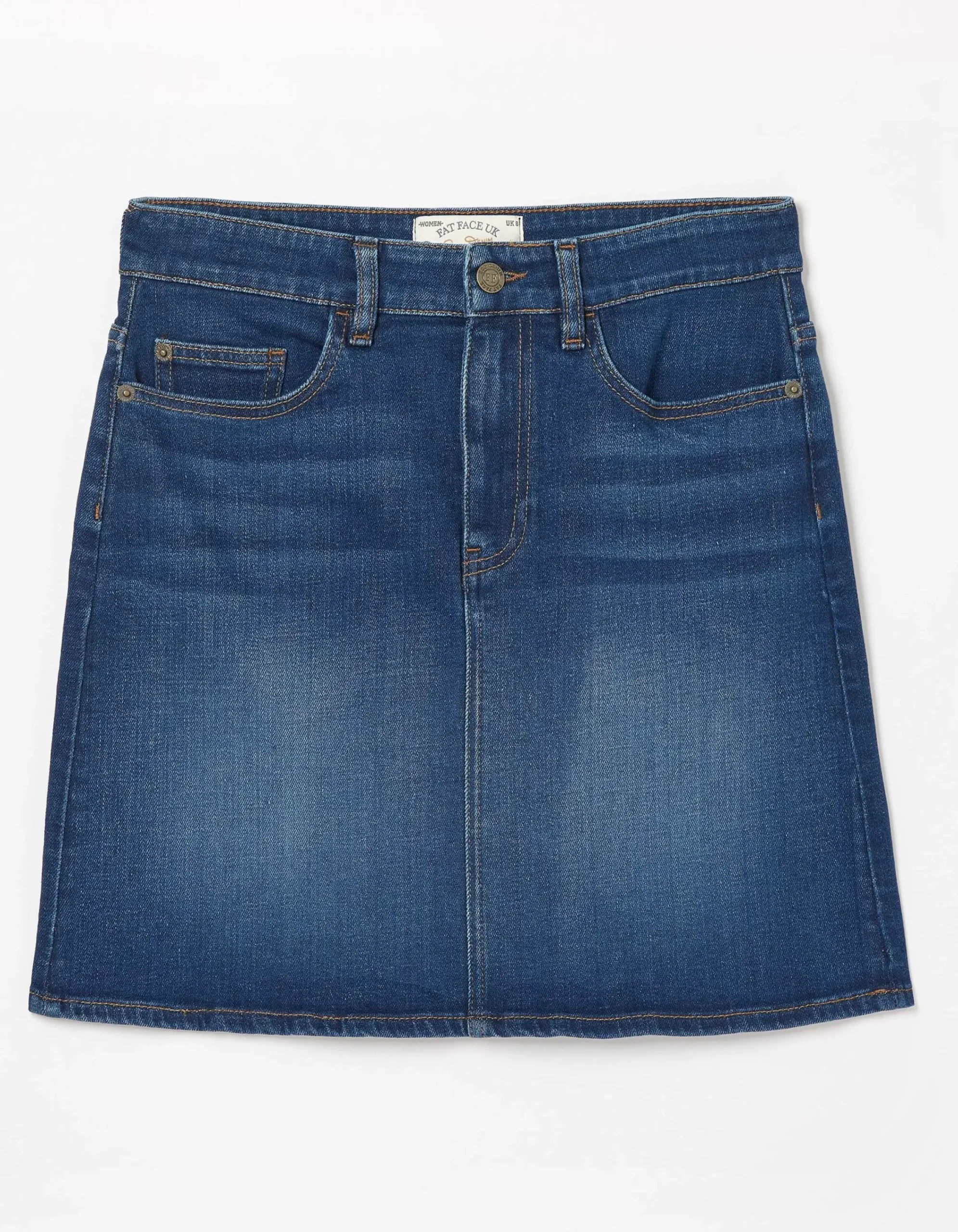 Women FatFace Skirts|Hope Denim Skirt